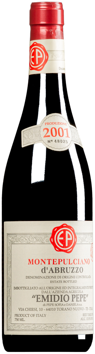 Selezione Vecchie Vigne Montepulciano d'A uzzo DOC 2001 (BIO)